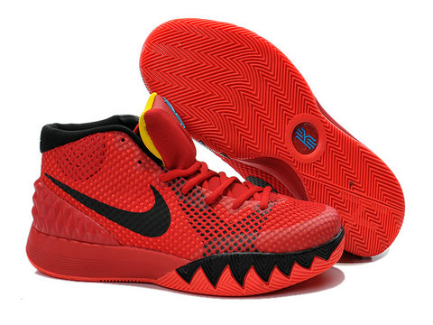 Mens Nike Kyrie 1 Deceptive Red Bright Crimson Black Best Price